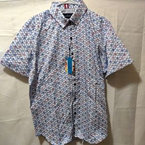 Robert Graham Men's Shirt Sleeve Shirt